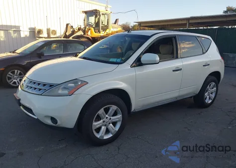 2006 Nissan Murano S from USA, damaged, VIN JN8AZ08W46W538519